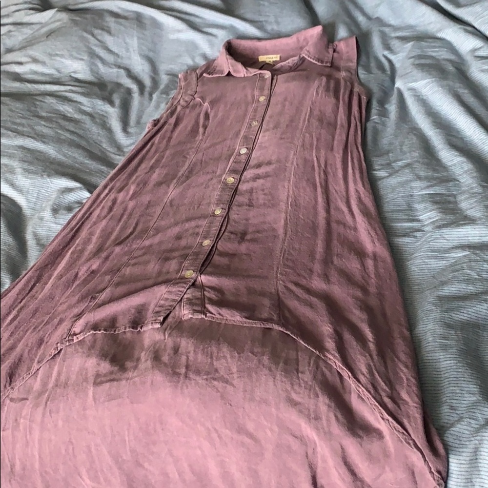 Sleeveless Purple maxi